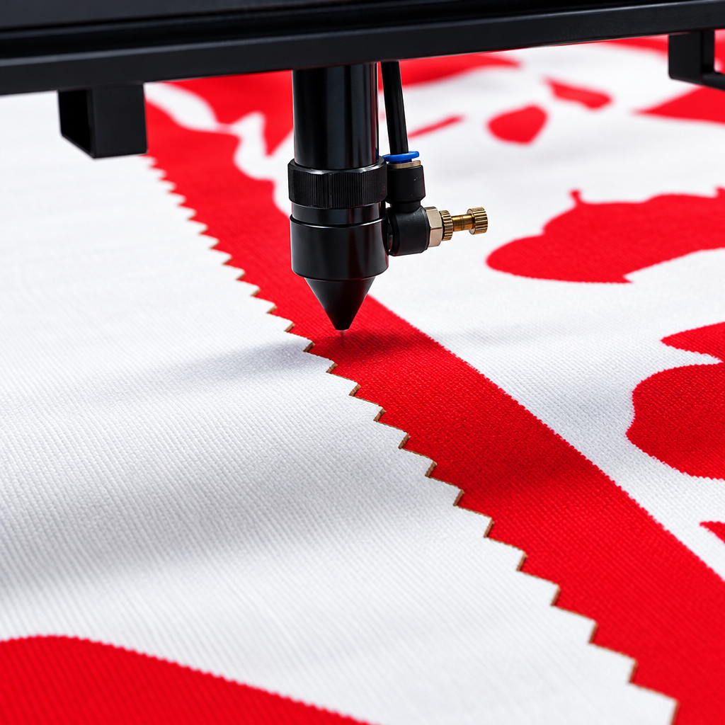 Home Textiles by laser cutting