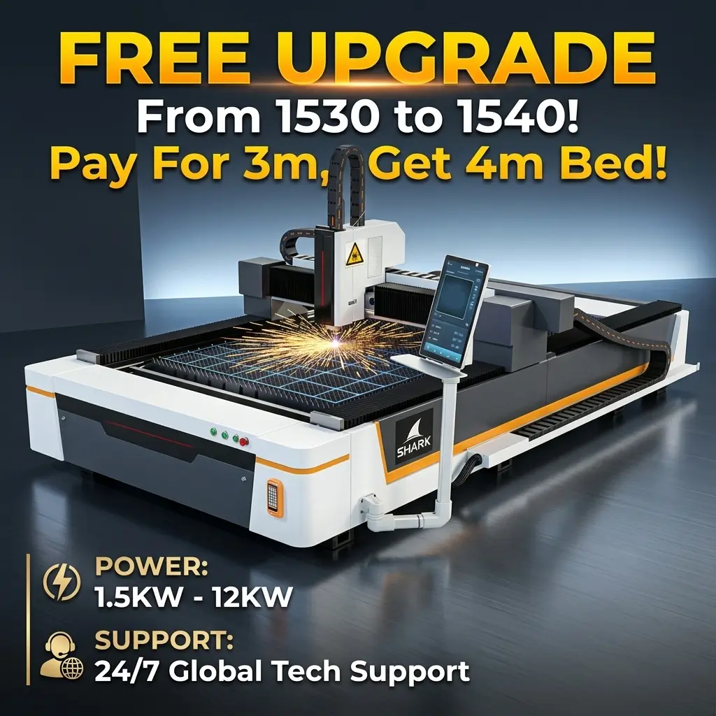 SHARX Fiber laser cutting machine CF1540