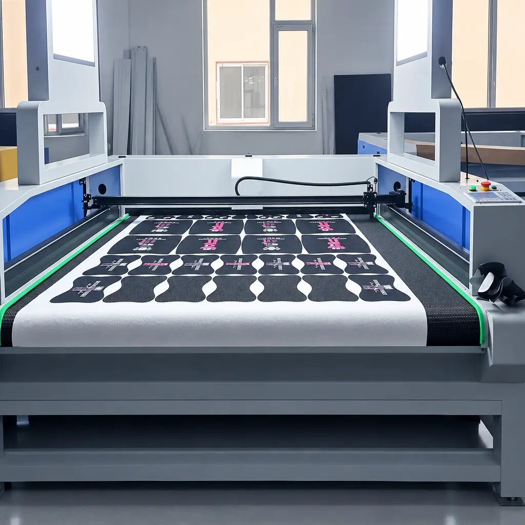 SHARX dye sublimation laser cutting