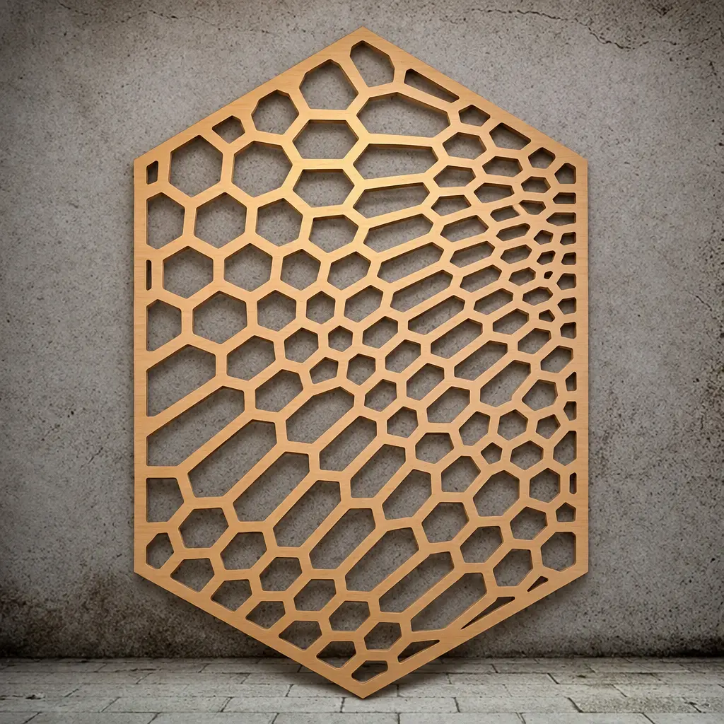 SHARX laser cut wood Interior
