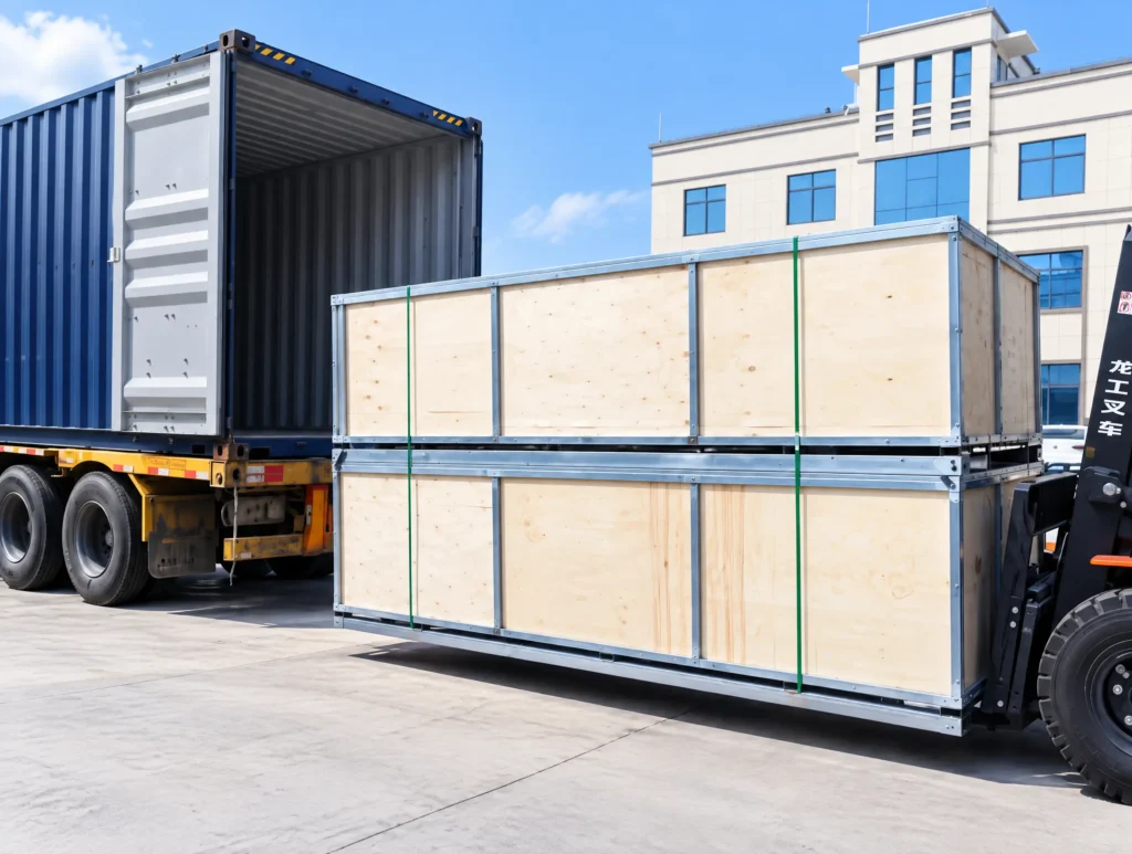 SHARX shipping and loading