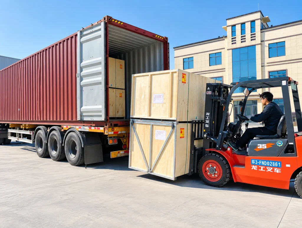 SHARX shipping and loading (2)